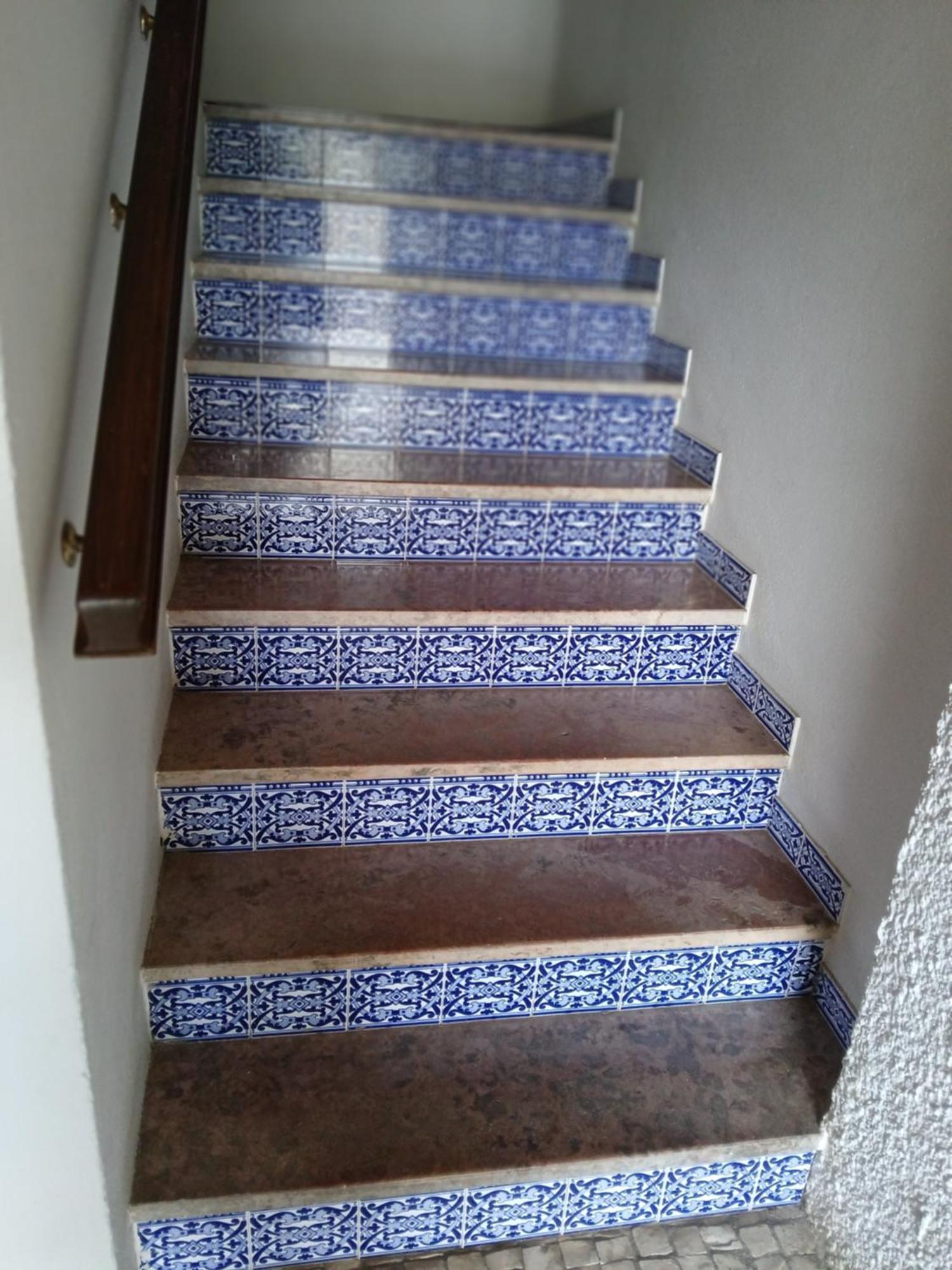 Appartamento Azulejos Em Portugal Quarteira Esterno foto